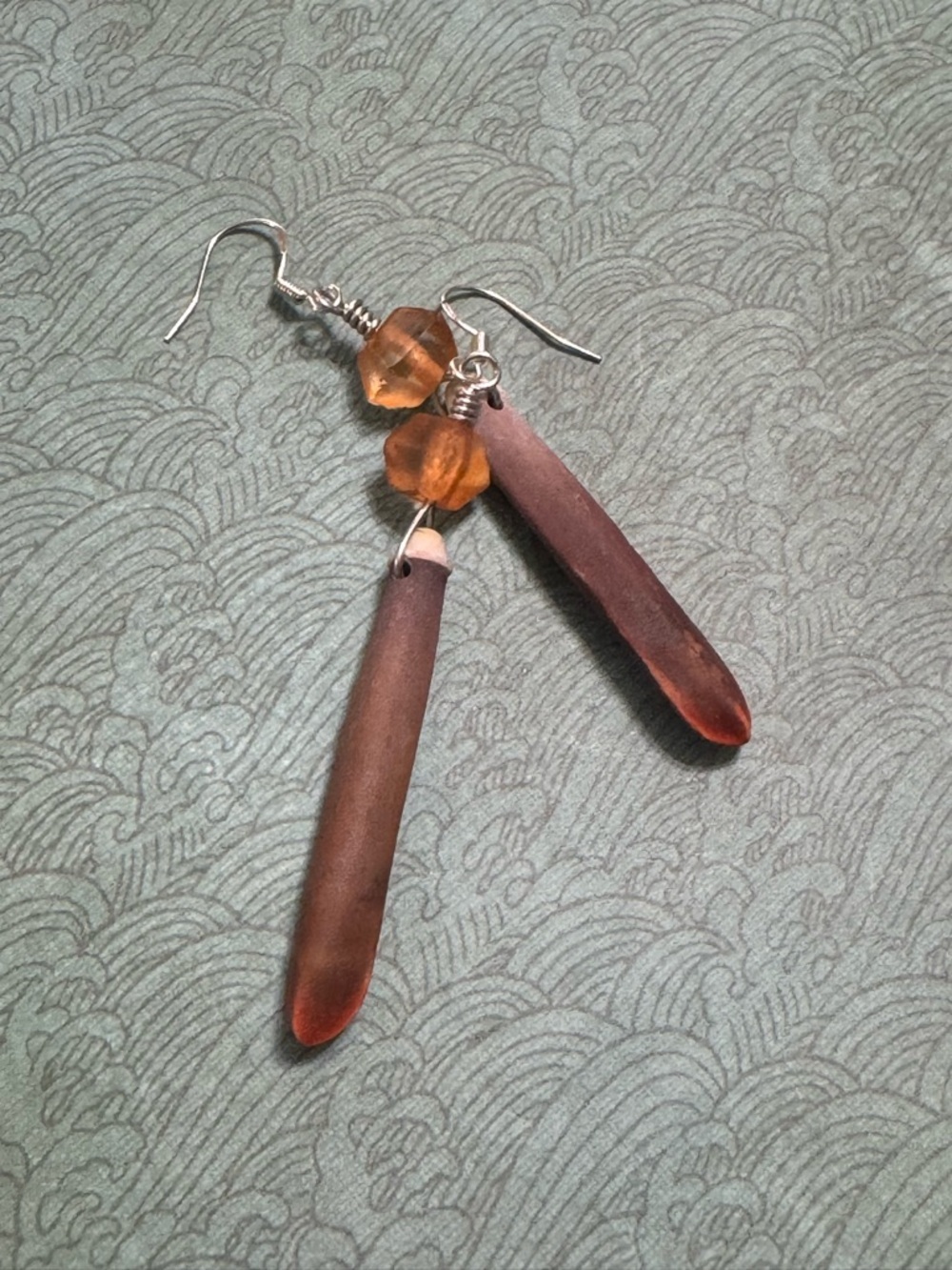 HAWAIIAN WANA (SEA URCHIN) SPIKE EARRINGS